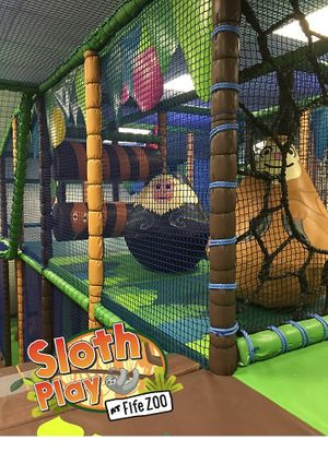 Sloth Play at Fife Zoo a Fully vegetarian indoor soft play area!
Takeaway Vegan Pizzas Available!! at Africafe at Fife Zoo in Cupar