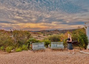 Sunset at Casa Paz in Tavira