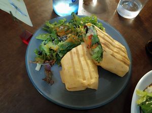 Wrap clásico at La Libelula in Cordoba