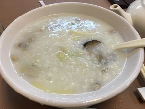 Mushroom Congee at Lotus Veggie 蓮花健康素食 - Jordan in Kowloon
