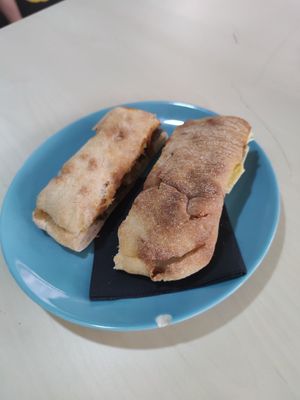 Eggplant and cheese at Mimimi in Granada