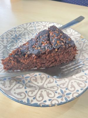 Chocolate banana cake 🍫 🍌 🍰 Delicious  at Mimimi in Granada