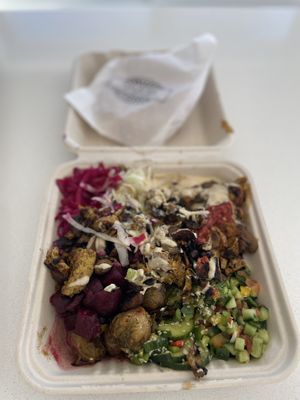   at Falafel St. Jacques in Montreal