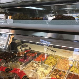 Choix de salades at Falafel St. Jacques in Montreal