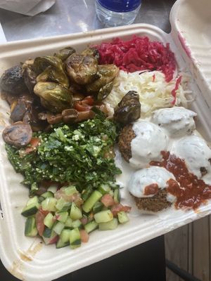   at Falafel St. Jacques in Montreal