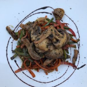 Sautéed mushrooms  at DKP in Cartagena