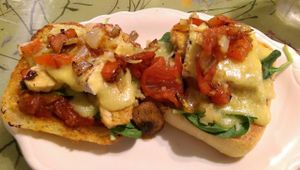 Veggie Benedict (veganized) at Jack & Diane's  in Fernandina Beach