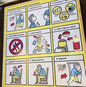 In case of emergency, eat burrito   at Que Pasa in Kyoto