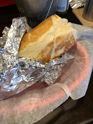 King size vegan burrito  at Que Pasa in Kyoto