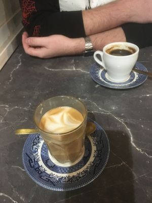 Excellent, smooth flavours (oat milk latte) at Grounds of Society in Geelong