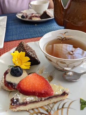 Mother's Day high tea at Green Door Cafe in La Jolla
