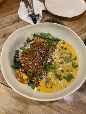 Tempeh kare kare  at Nonie's in Boracay