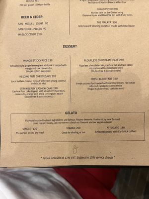   at Nonie's in Boracay