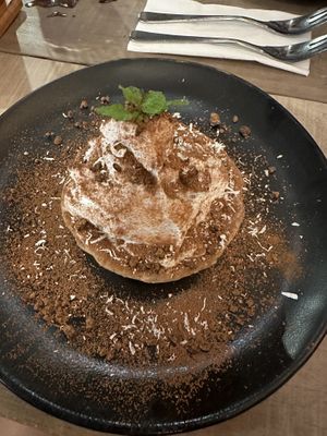 Coconut dessertt  at Nonie's in Boracay