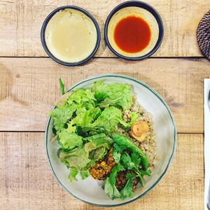 sorghum and veggie balls at Nonie's in Boracay