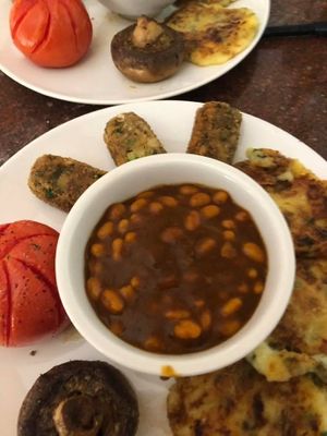 brekkie at The Farriers Vegan Bed & Breakfast in Kouklia