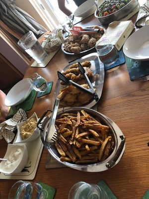 vegan chicken at The Farriers Vegan Bed & Breakfast in Kouklia