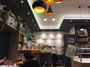 interior at L'Eden Libre de Gluten in Obernai