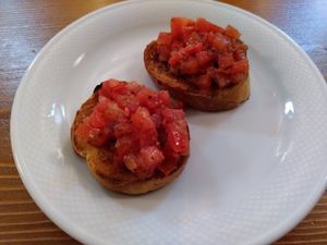 Bruschetta al pomodoro at La Pasta in Singen