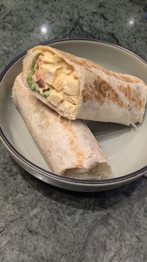 Wrap de Palmito Cremoso at Brasilic Superfood Bar in Blumenau