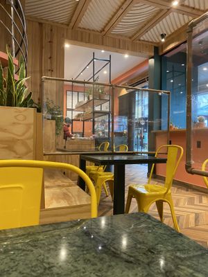 inside at Brasilic Superfood Bar in Blumenau