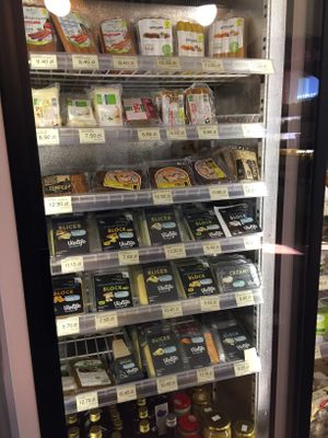 Tofu and cheese  at Natura Sklepy Ekologiczne - Krupnicza in Krakow