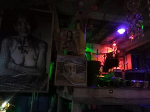 Stage at Villa Sandra in Malapascua Island