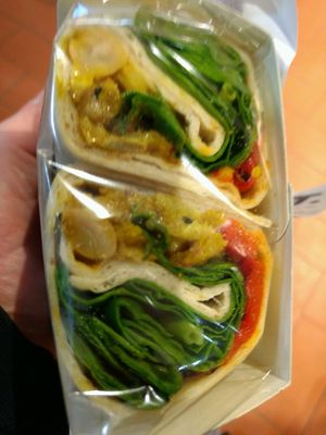 chaana wrap at EDI - Eat - Airside in Edinburgh
