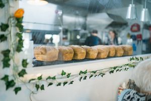 Homemade bread baked every day at Bluebell Coffee UK in Swansea