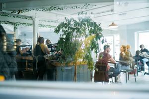 Making our amazingly delicious speciality coffee at Bluebell Coffee UK in Swansea