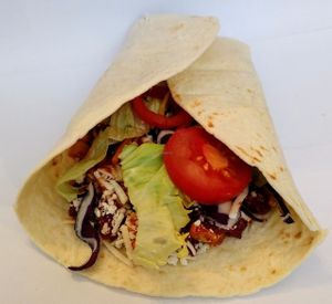 Chilli tortilla at Vega Szendvics in Budapest