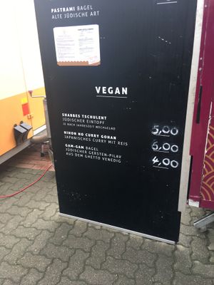 Vegan menu 2 at Kosher Food Lovers - Food Truck in Hannover