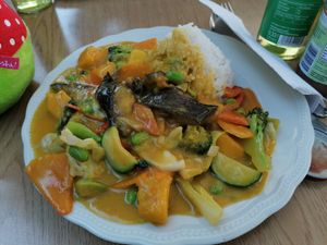 Vegan 17 in menu at Miss Saigon in Hannover