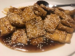Sesame tofu at Kin Lin in Kansas City
