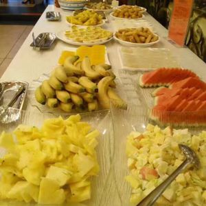 vegetarian dish at Shanhui Yuan in Dongguan