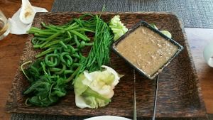 khmer vegetable stew at Yuan Sheng Vegetable Restaurant in Siem Reap