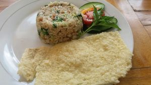 Chinese fried rice  at Karuna Vittala Vegetarian in Batuan