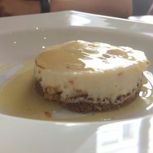 Cheesecake at Vegan Joe's  in Loule