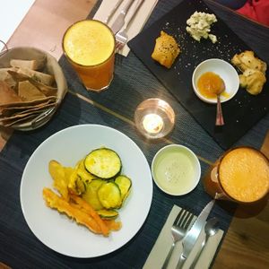 Appetizers 👌🏻👌🏻 at Vegan Joe's  in Loule