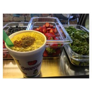 The Nutty Vegan w/  greens  at Heather's Water and Ice in Lake Havasu City