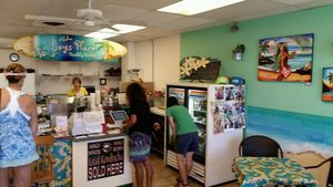 inside at Joy's Place in Kihei