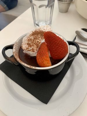 Avocado Chocolate Mousse  at Vegan Hills in Honolulu