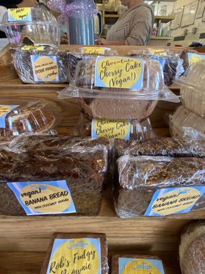 Vegan baked goodies  at The Canteen  in Provincetown