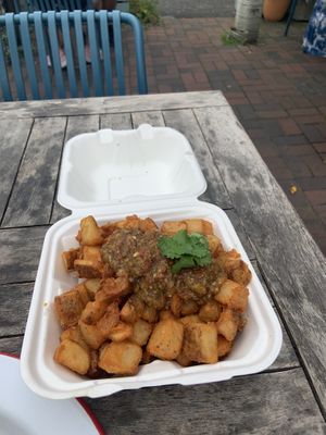 Sofritos home fries  at The Canteen  in Provincetown