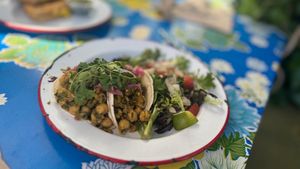 Chickpea Tacos  at The Canteen  in Provincetown