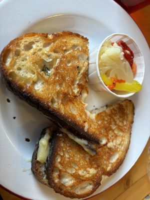 Vegan grilled cheese - delicious!  at The Canteen  in Provincetown