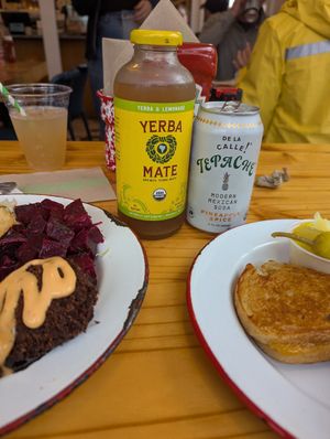 We had never seen the Tepache before. It was a really interesting drink! at The Canteen  in Provincetown