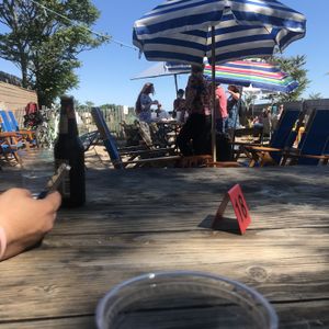 Backyard  at The Canteen  in Provincetown