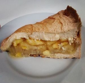 banoffe pie at Vegecetera in Blumenau