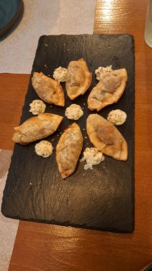 Gyozas at Green Zone in Gijon